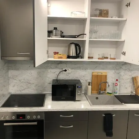 아파트 Ultra Lux Free Underground Secure Parking 파자르지크